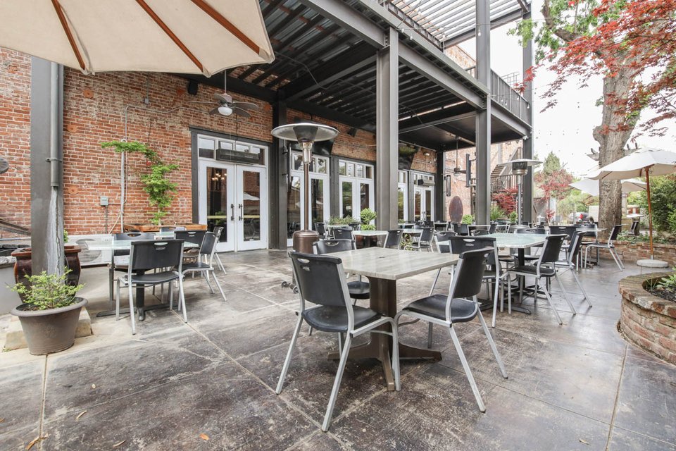 Historic restaurant exterior on 4th Street.