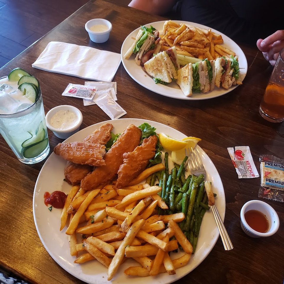 Cocktail menu with Bloody Mary options.